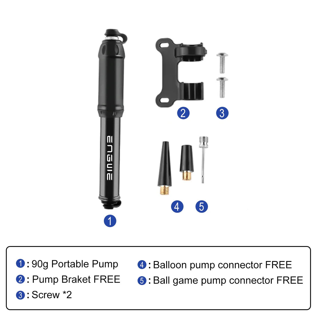 ENGWE Mini Bike Air Pump 100 PSI Bicycle Pump for Electric Bike