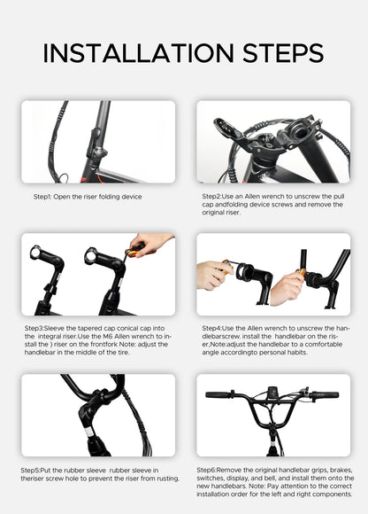 BMX Handlebar for EP-2 Pro/Engine X