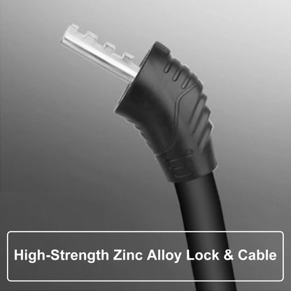Zinc Alloy Bicycle Lock